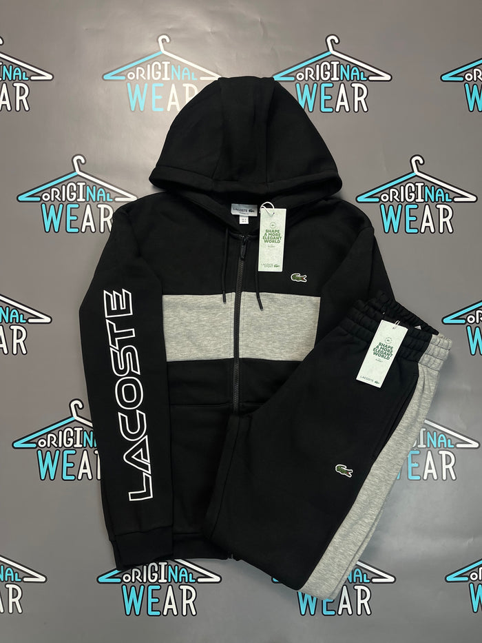 Lacoste “Black and Silver” Komplet
