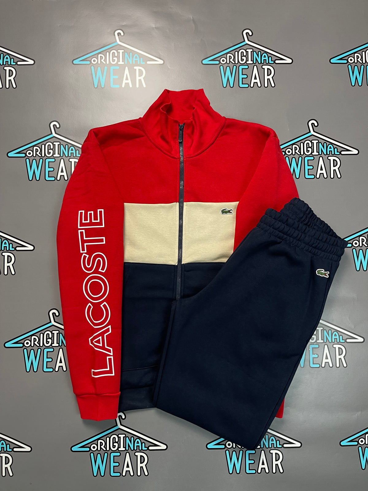Lacoste “Red/Navy” Komplet &mdash; Slika 1 od 4
