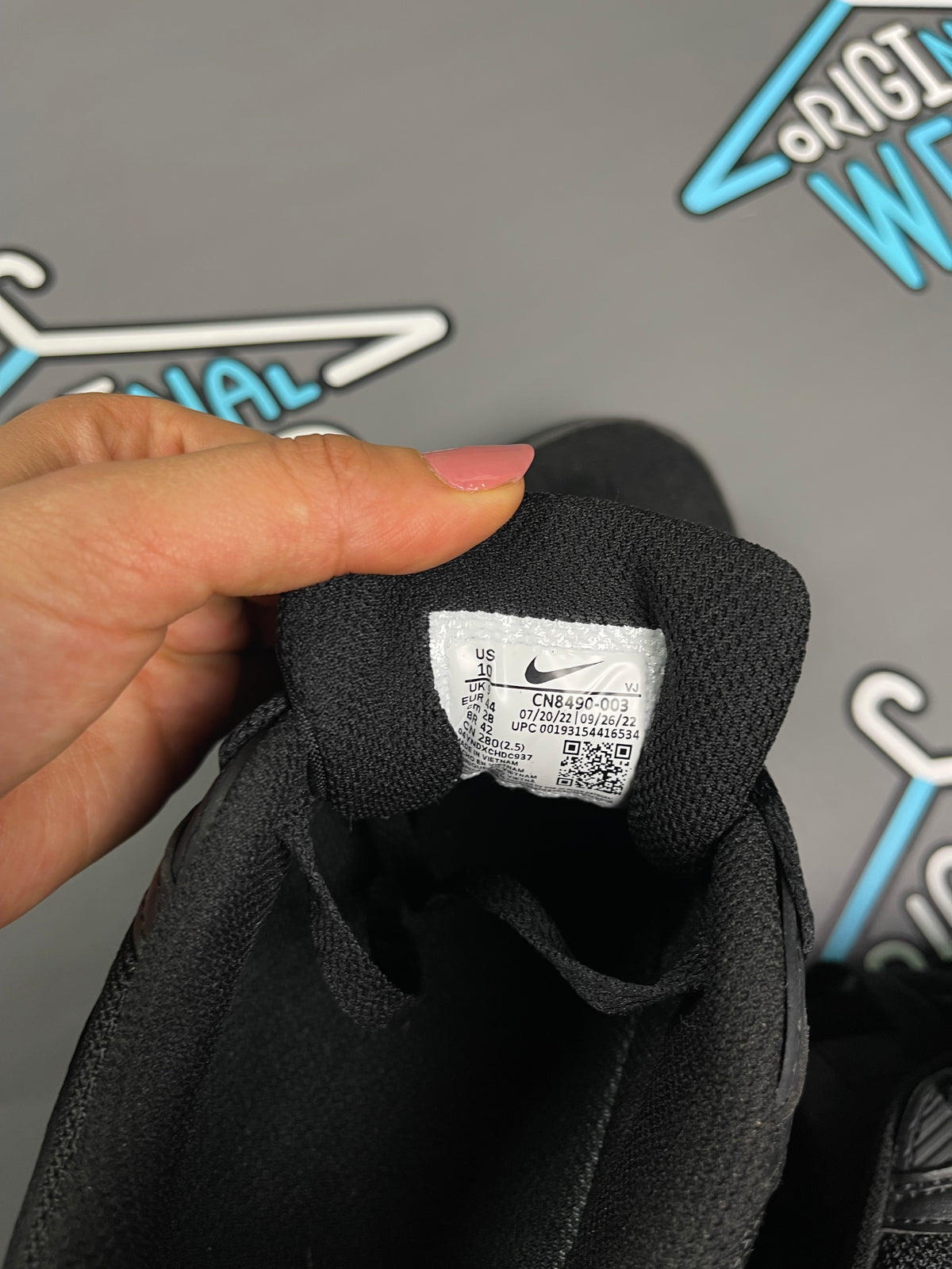 Nike AirMax 90 “Triple Black” Patike &mdash; Slika 6 od 6