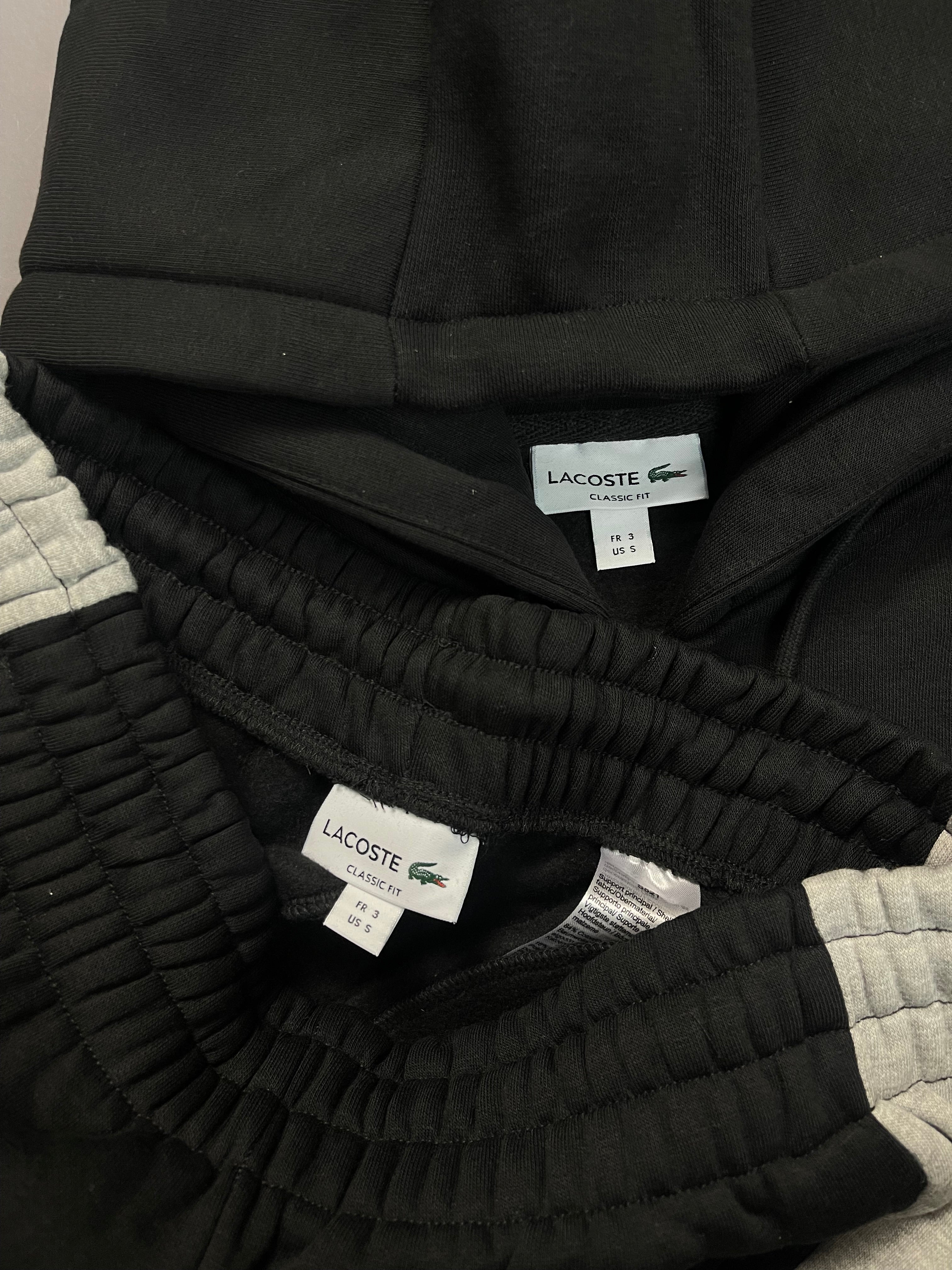 Lacoste “Black and Silver” Komplet