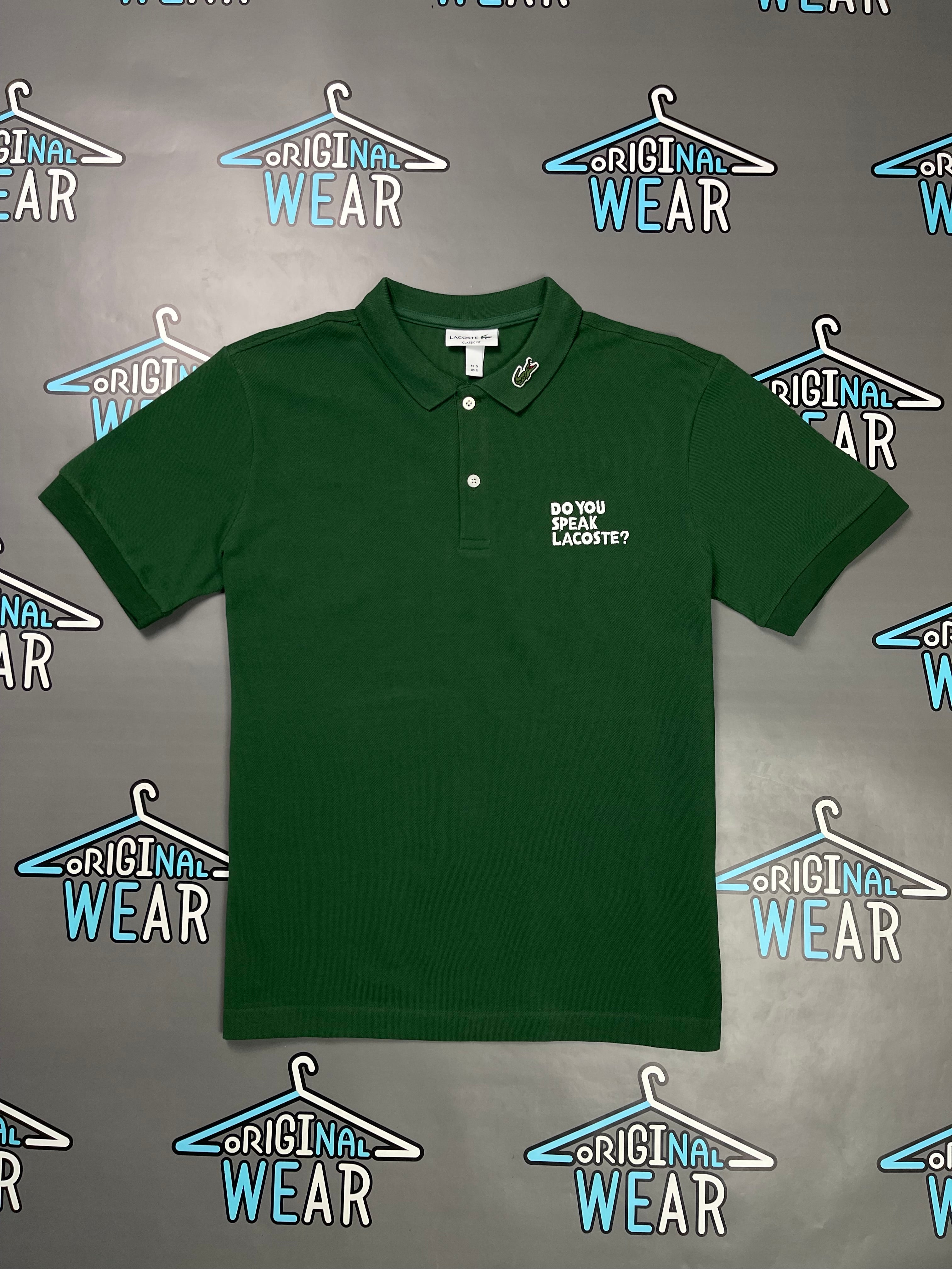 Do You Speak Lacoste? Majica