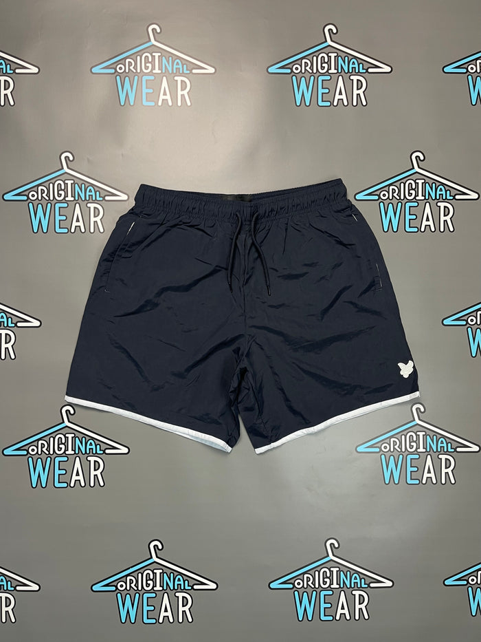 Lyle & Scott White Logo Šorc