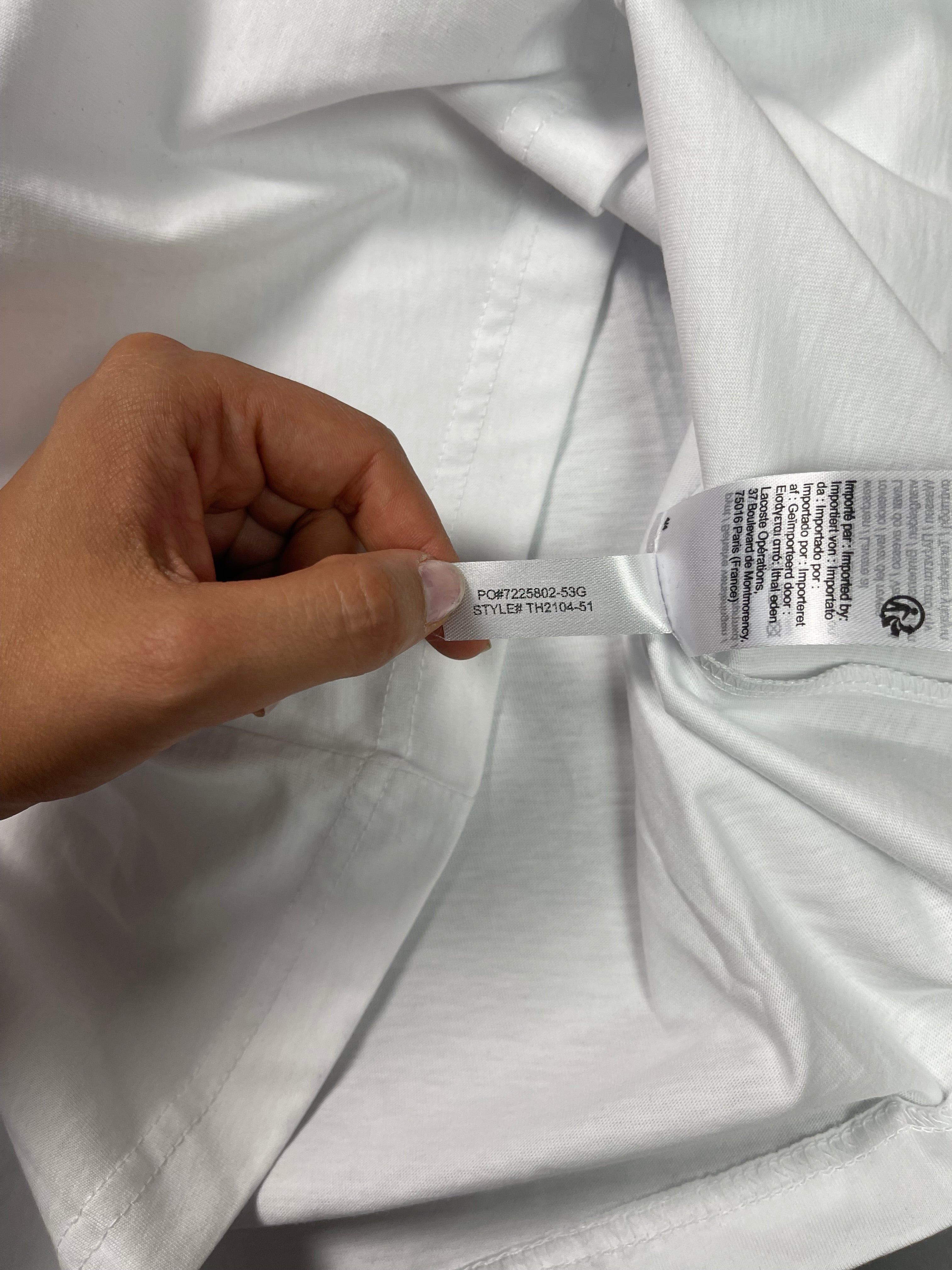 Lacoste “White Croco” Majica