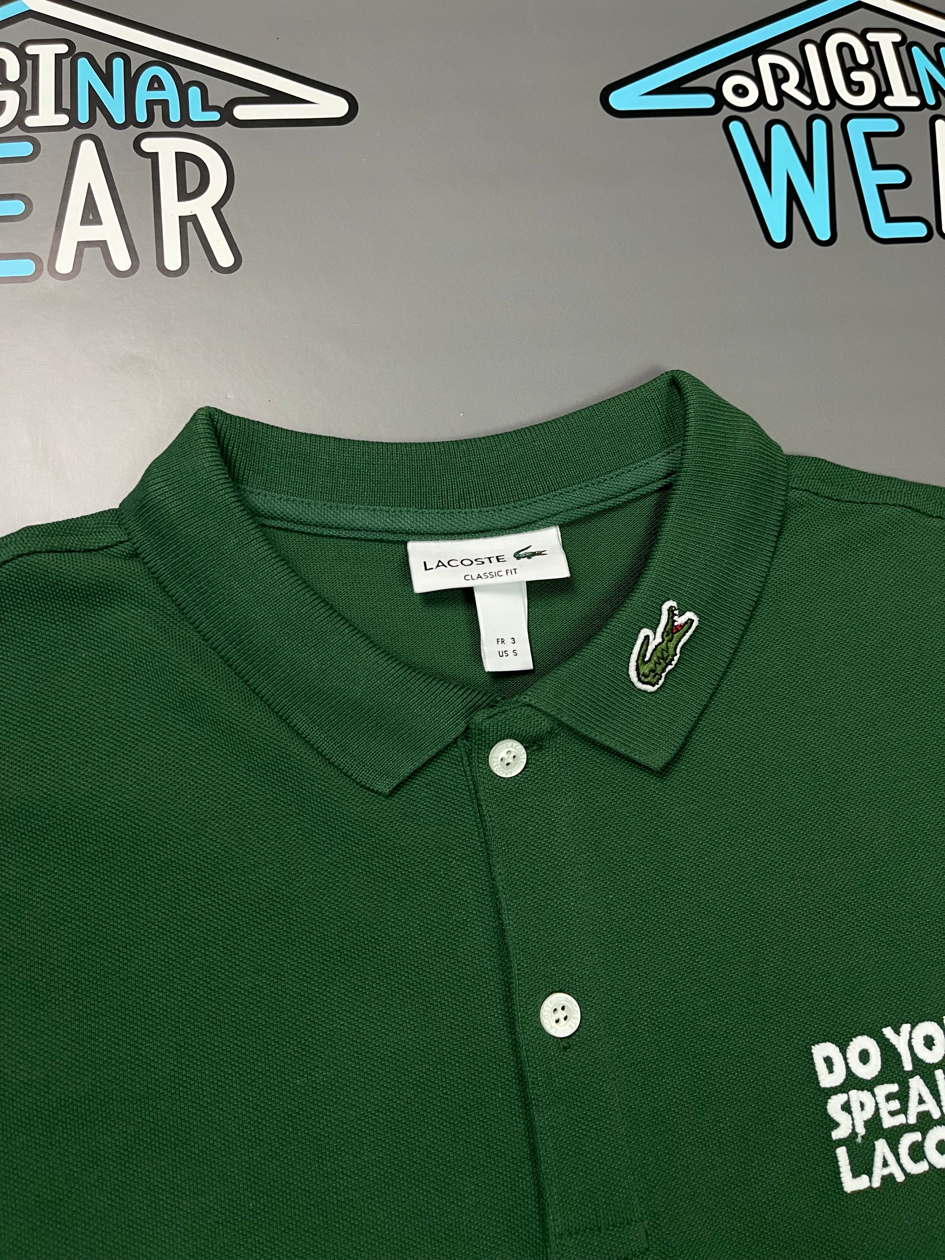 Do You Speak Lacoste? Majica