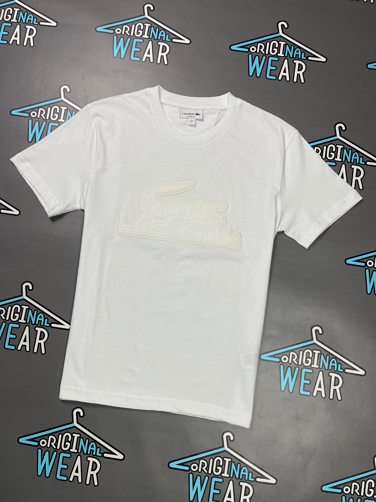 Lacoste “White Croco” Majica &mdash; Slika 2 od 3