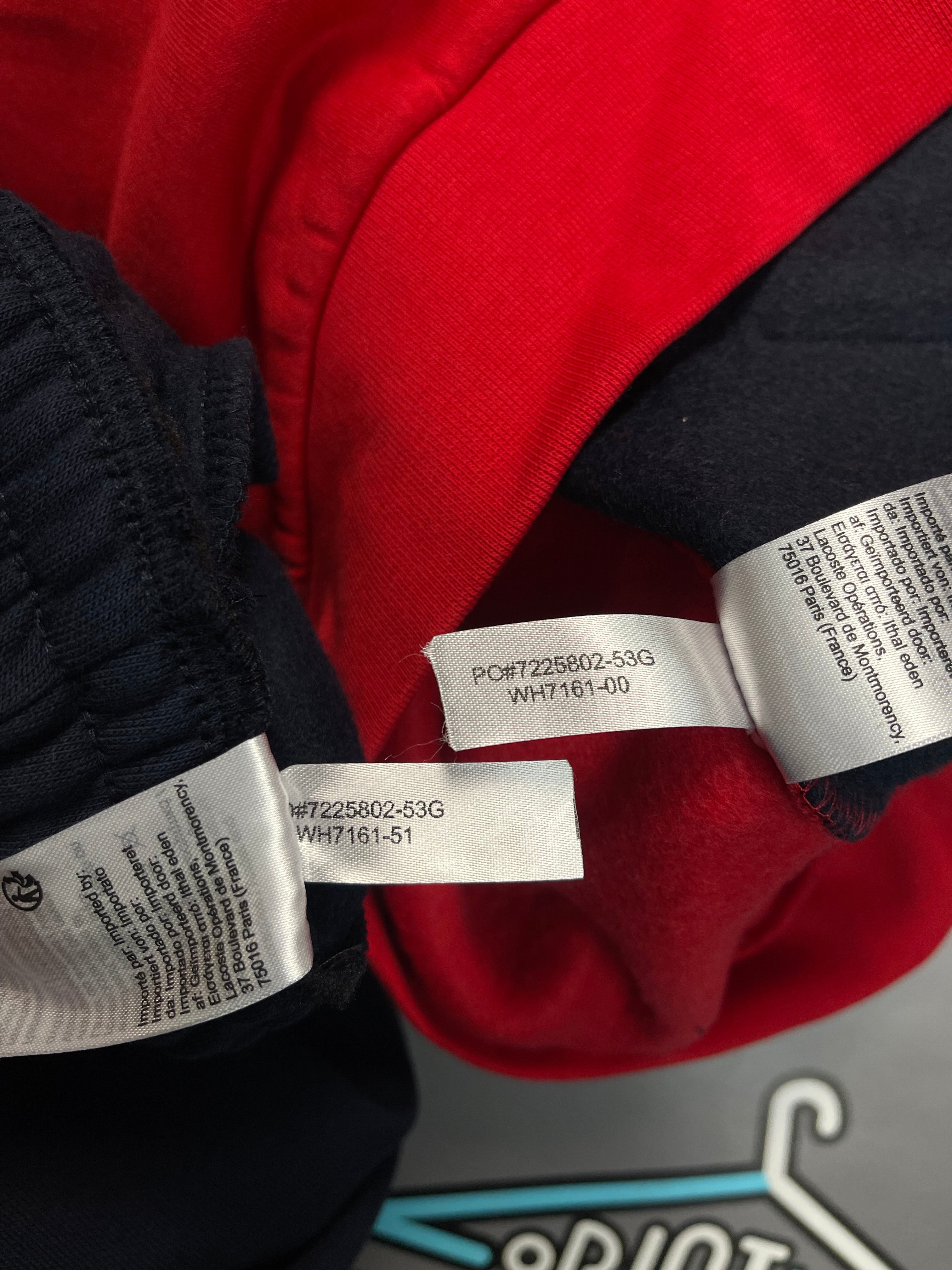 Lacoste “Red/Navy” Komplet